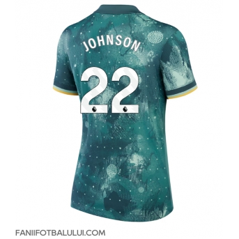 Tottenham Hotspur Brennan Johnson #22 Tricou Fotbal Replică 2024-25 Femei Treilea